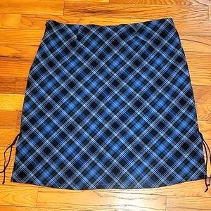 Plaid midi skirt size 11/12